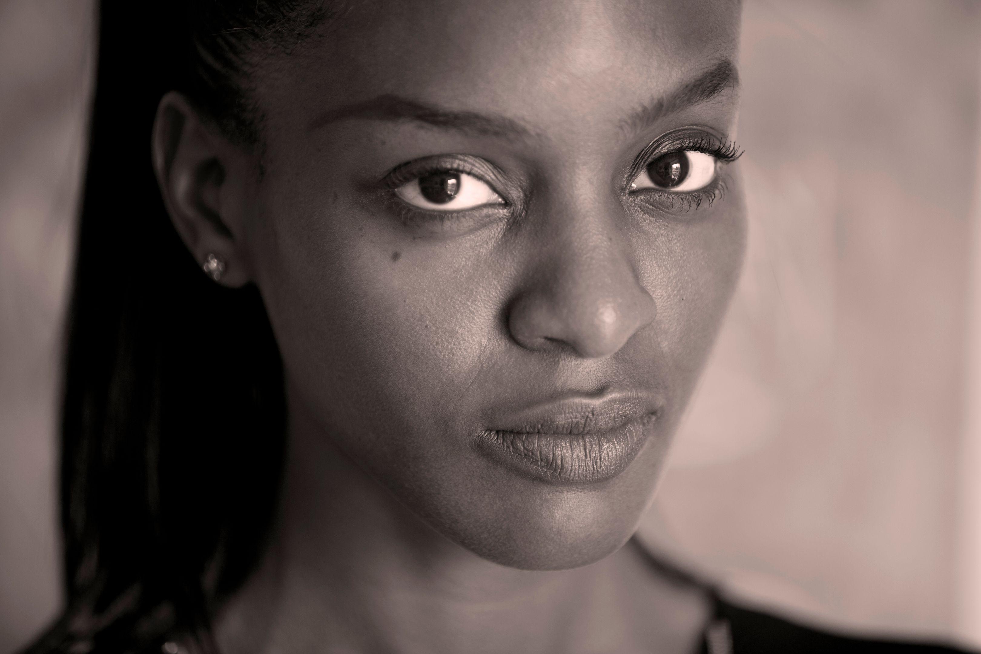 Portrait de Périne Lislet en gros plan